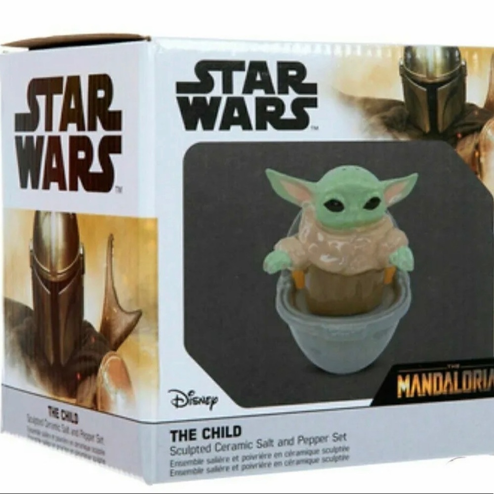 the child salt and pepper shakers